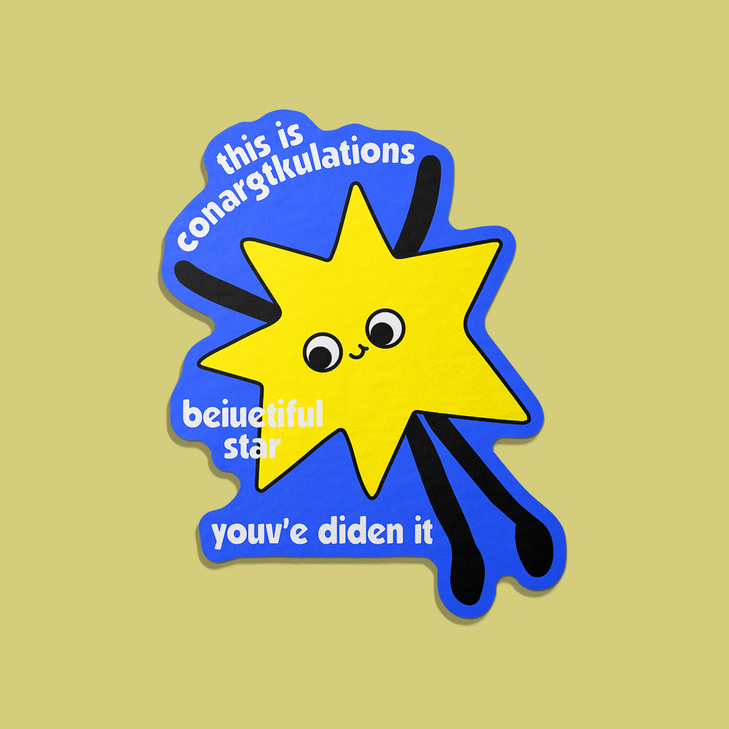 Congrats Star Magnet