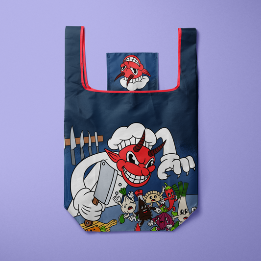Devil Chef Ripstop Grocery Bag