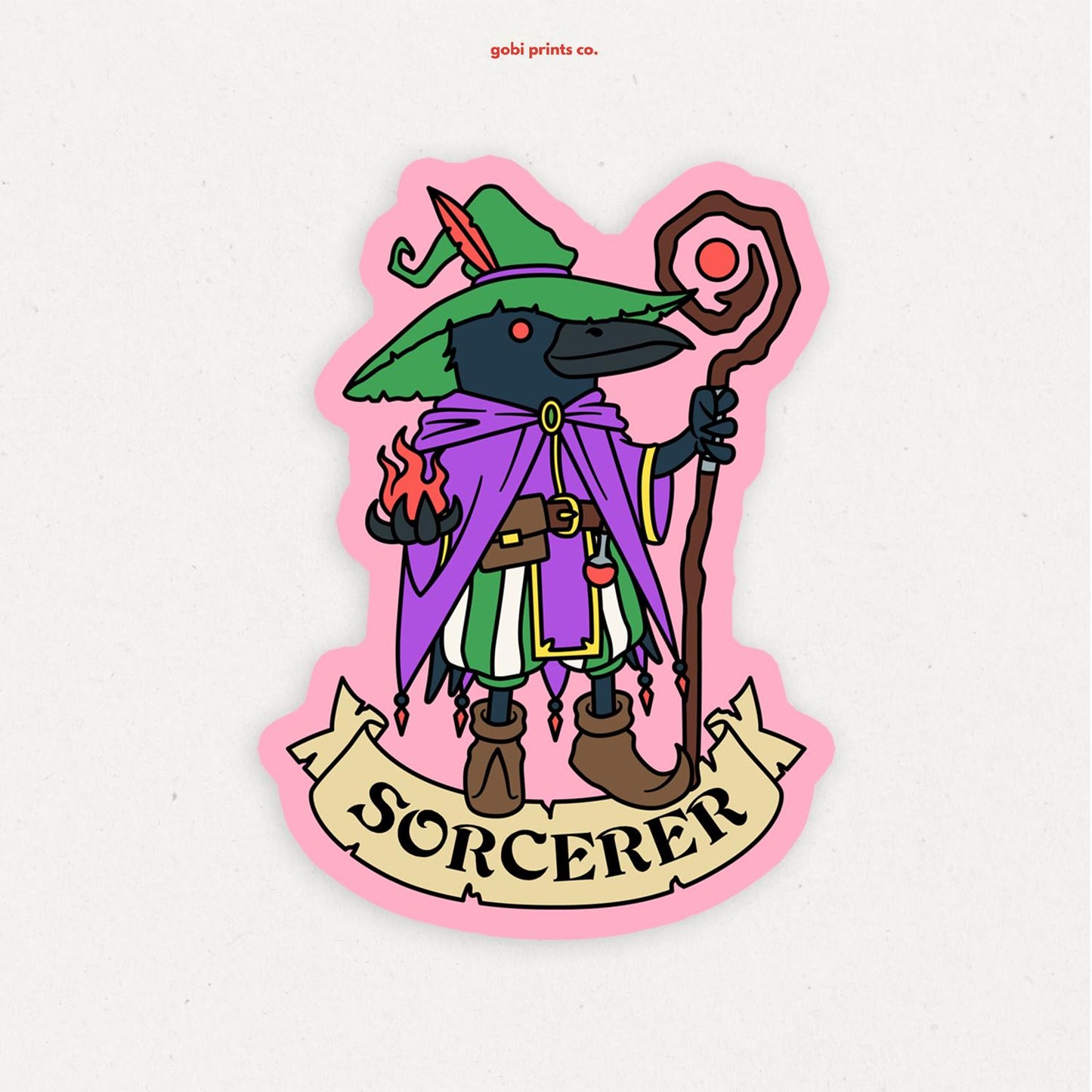 DND Classes Vinyl Stickers - Part 1