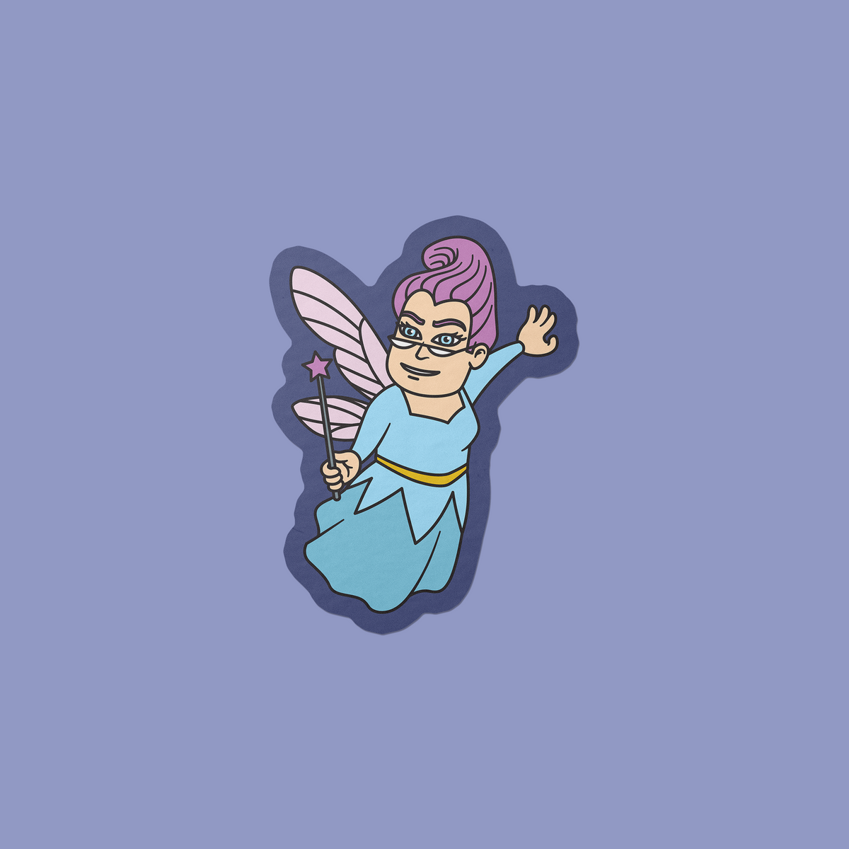 Goobi Sticker Fairy Godmother Vinyl Sticker – Gobi Prints Co.