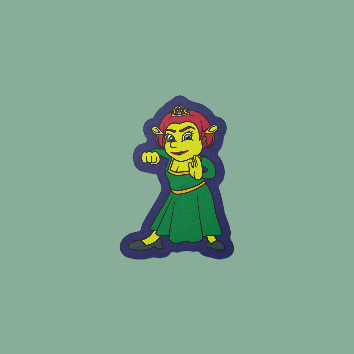 Goobi Sticker Fiona Vinyl Sticker – Gobi Prints Co.