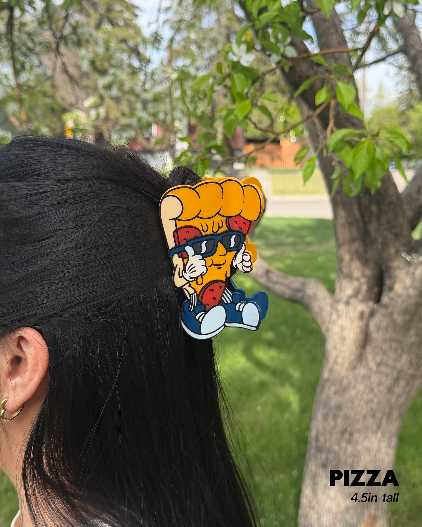 Pizza Hair Claw