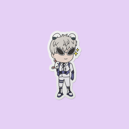 Love and Deepspace Character Memes Vinyl Stickers