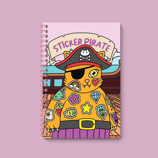 Sticker Pirate Reusable Sticker Book