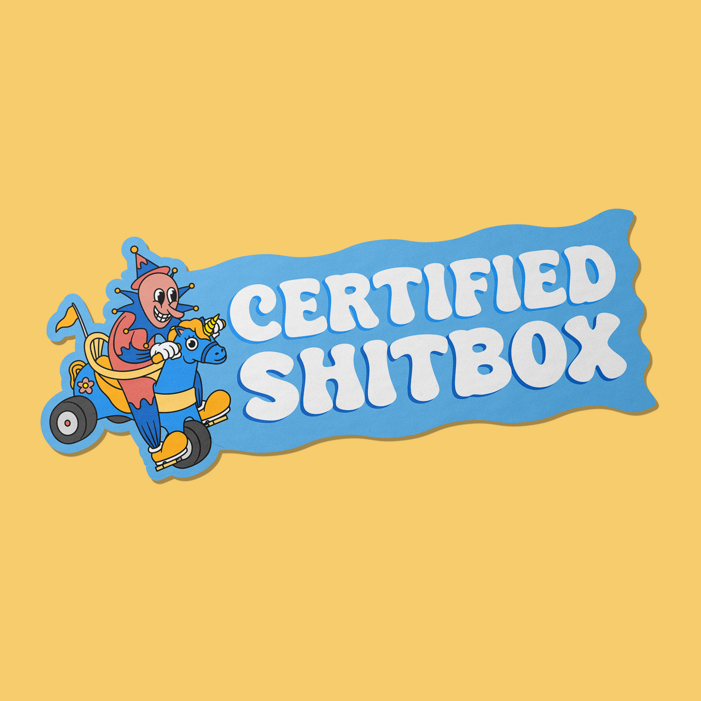 Certified Shitbox Car Magnet