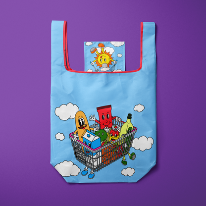 Shopping Trip Ripstop Grocery Bag