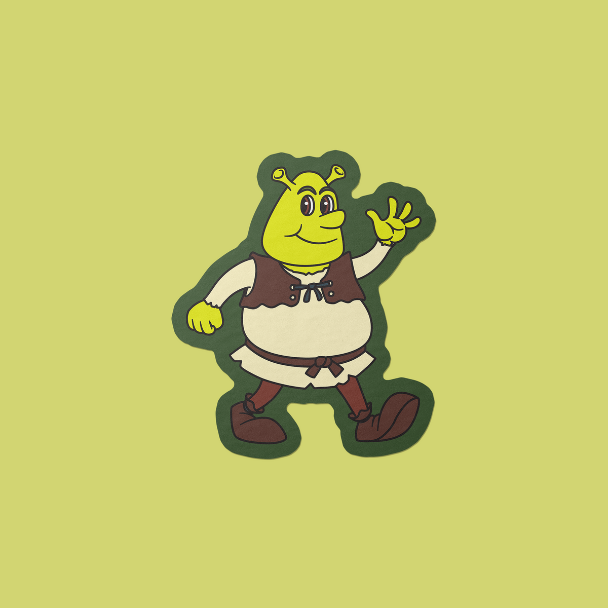 Goobi Sticker Shrek Vinyl Sticker – Gobi Prints Co.