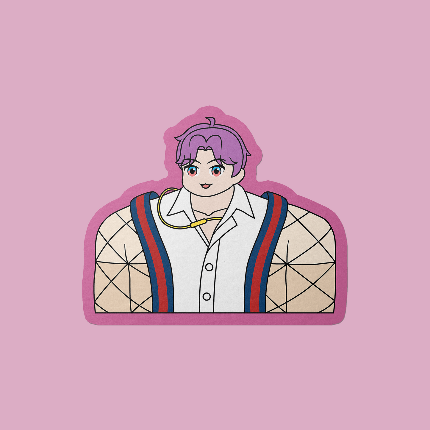 Love and Deepspace Big Back Vinyl Stickers