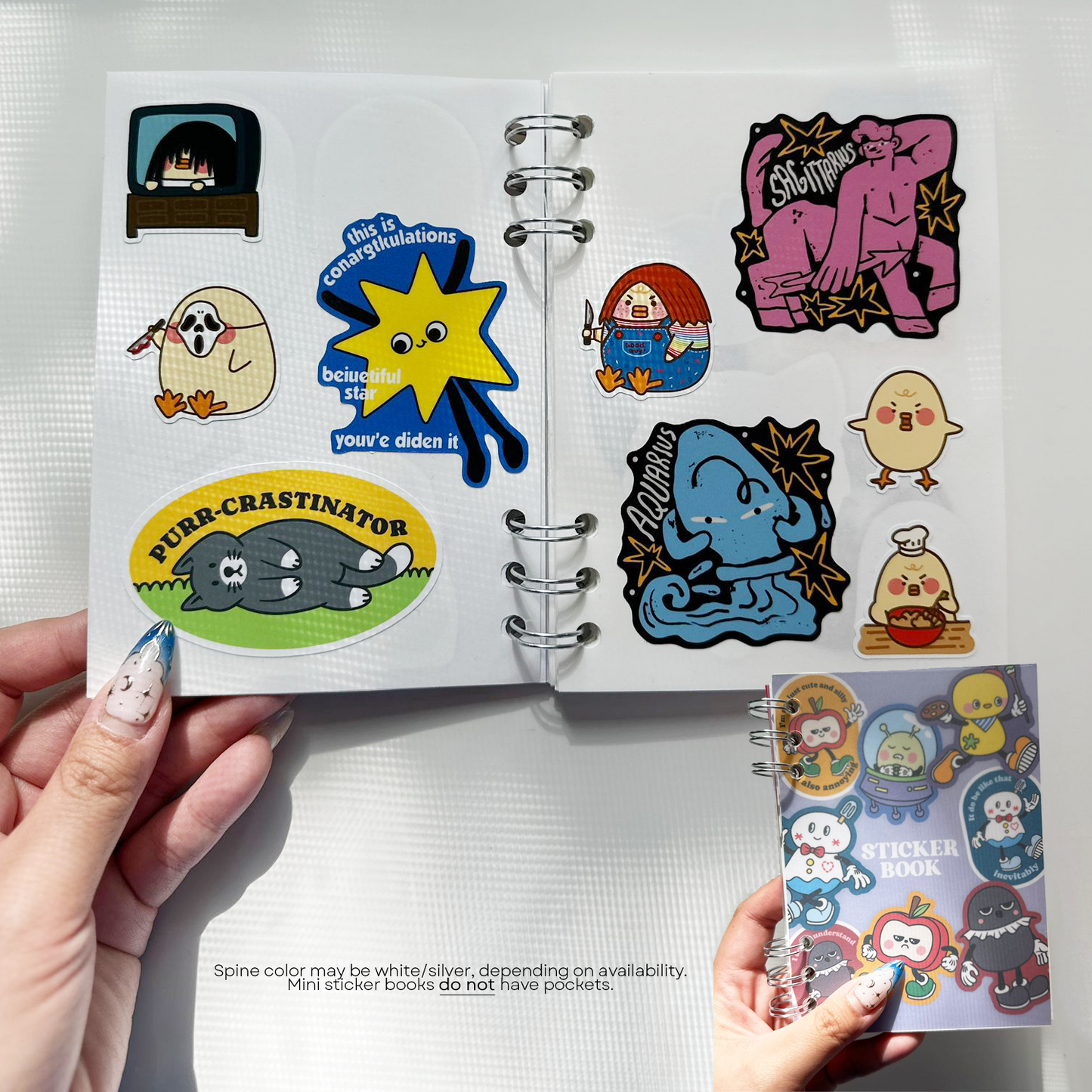 Hunter Fox Mini Reusable Sticker Book