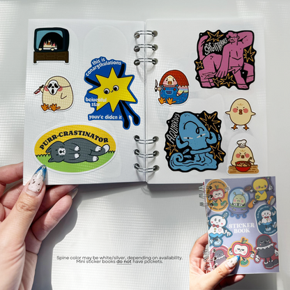 Hunter Fox Mini Reusable Sticker Book